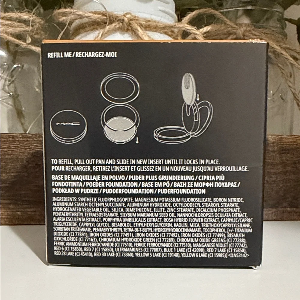 MAC Studio Fix Powder Plus Foundation C8 New Refillable Compact